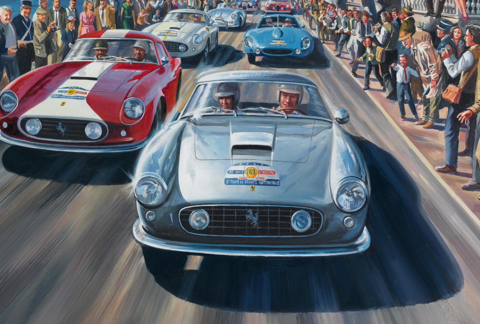 Tour de France auto 1959, Ferrari 250 GT - peinture originale