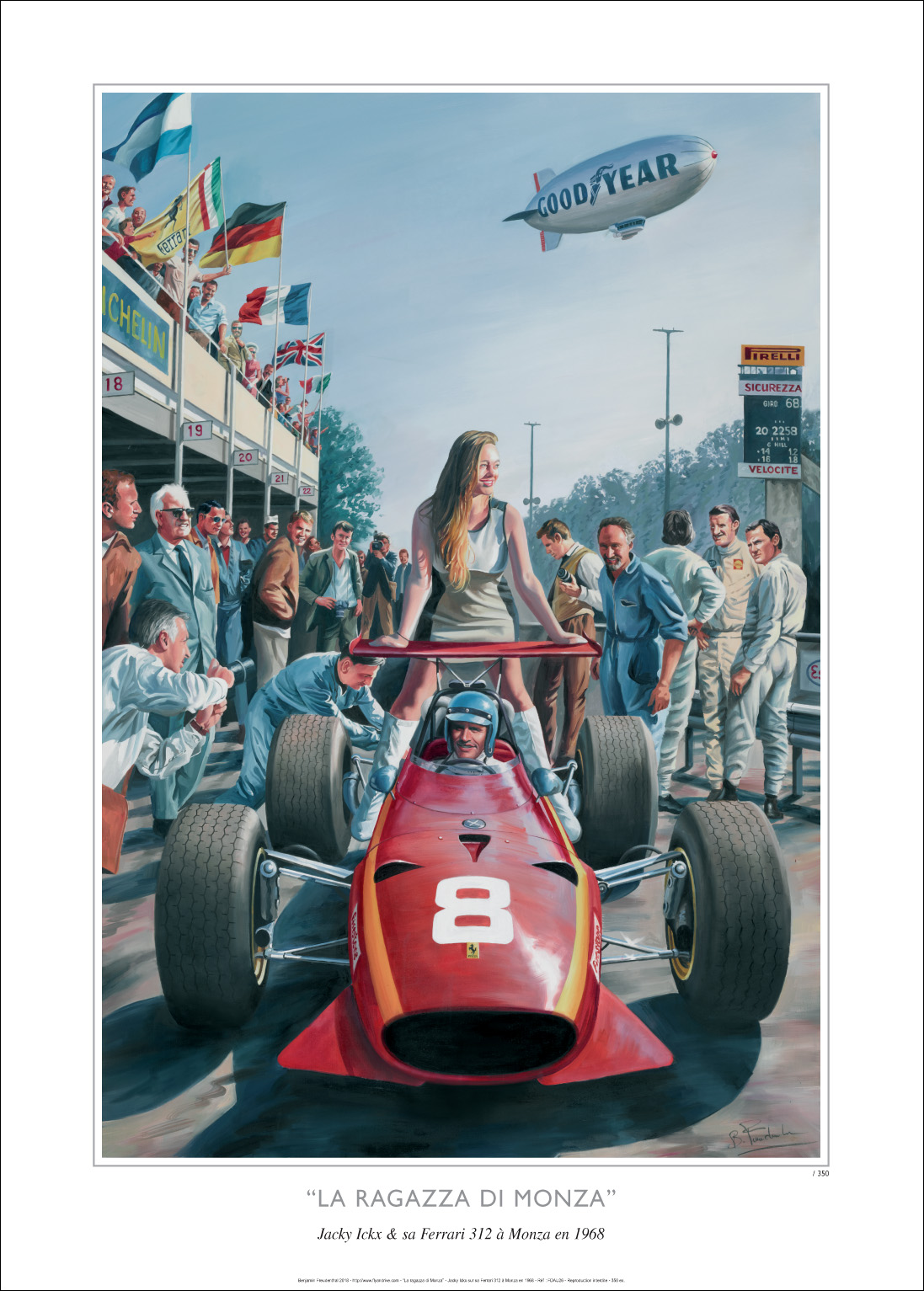 La Ragazza Di Monza Limited Edition Print