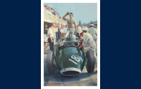 Stirling Moss, Grand Prix de Monza 1957, carte postale