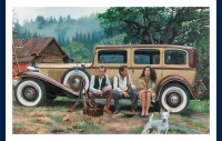 Chrysler 1932 carte postale