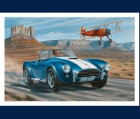 Ac Cobra et Boeing Stearman dans le Monument Valley