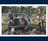 Barrow Gang, Bonnie and Clyde, Ford V8