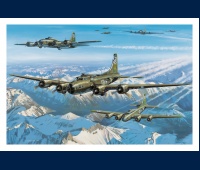 Boeing B17E carte postale