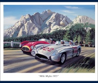 Mille Miglia 1955 poster