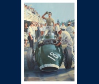 Stirling Moss, Grand Prix de Monza 1957, carte postale