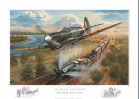 poster Spitfire Jacques Andrieux