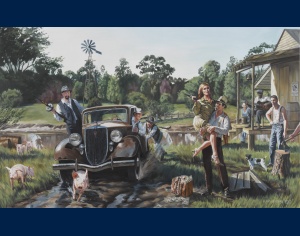 Barrow Gang peinture
