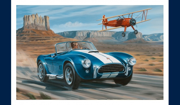 Ac Cobra et Boeing Stearman dans le Monument Valley