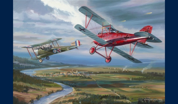 Albatros DIII Richthofen peinture