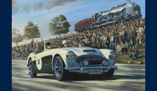 Austin Healey, mille Miglia 1957