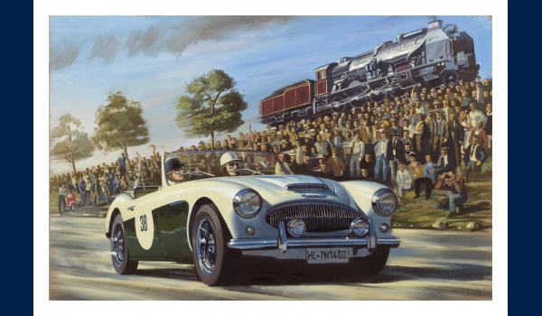 Austin Healey, mille Miglia 1957