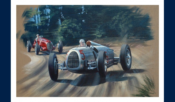 Auto Union type C, Donnington 1936