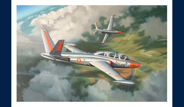 Fouga Magister carte postale