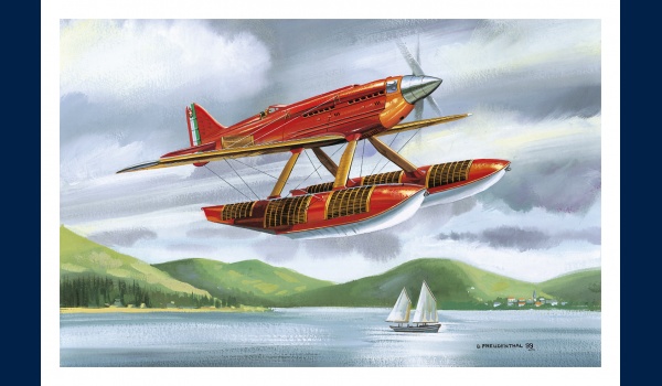 Macchi MC72, carte postale