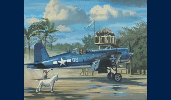 Corsair Pappy Boyington 2 peinture