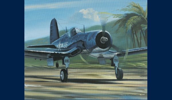 Corsair Pappy Boyington 3 peinture