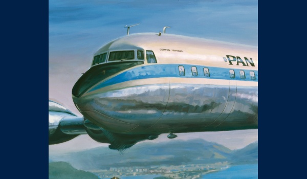 DC7 Pan Am Rio de Janeiro detail 1