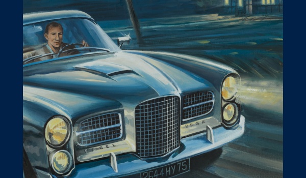 Facel Vega HK 500, Stirling Moss detail 1