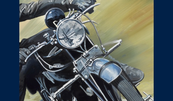 John Surtees sur Vincent detail 2