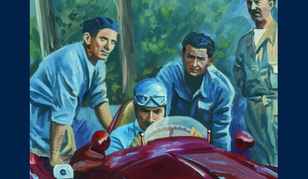 Alberto Ascari, Lancia D50 detail 1
