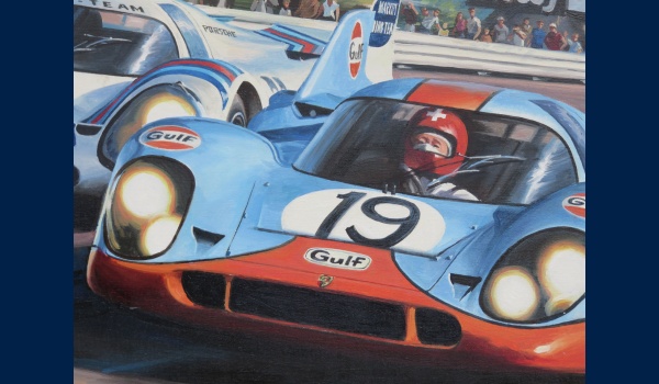Le Mans 1971 - Porsche 917 detail 1
