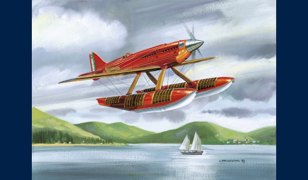 Macchi MC 72 peinture