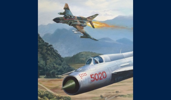 Mig 21 NGuyen Doc Soat peinture detail 1