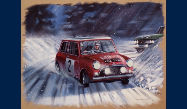 Austin Mini peinture