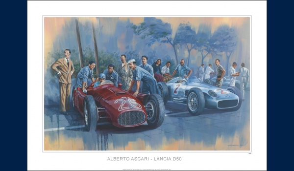 reproduction ascari Lancia D50