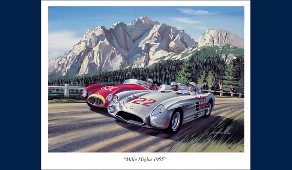 Mille Miglia 1955 poster