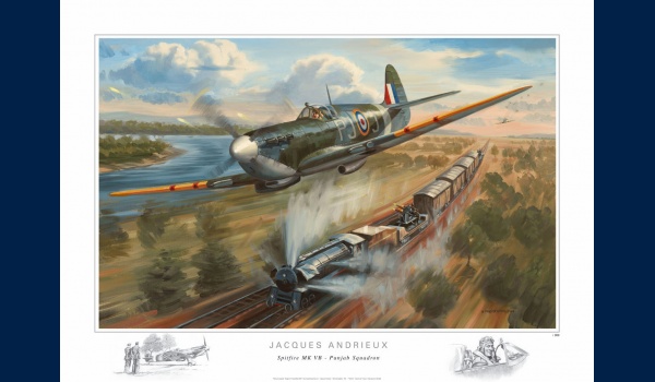 poster Spitfire Jacques Andrieux