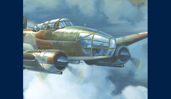 Potez 63-11 peinture detail 1