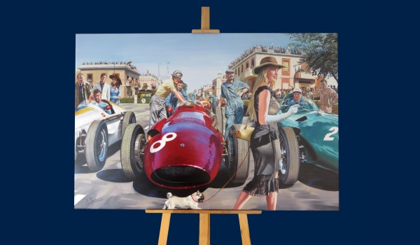 Grand Prix de pescara 1957 toile