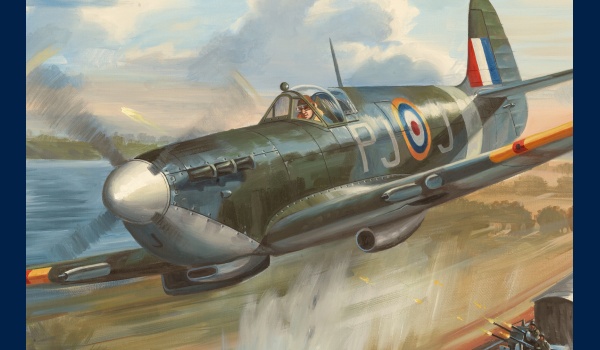 Spitfire jacques Andrieux detail 1