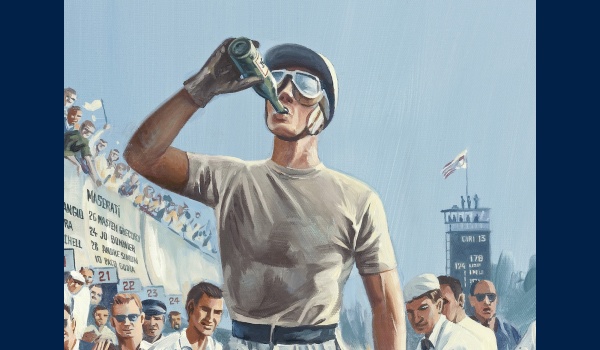 Stirling Moss Monza 1957 detail 1