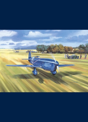 Caudron C450 Hélène Boucher peinture
