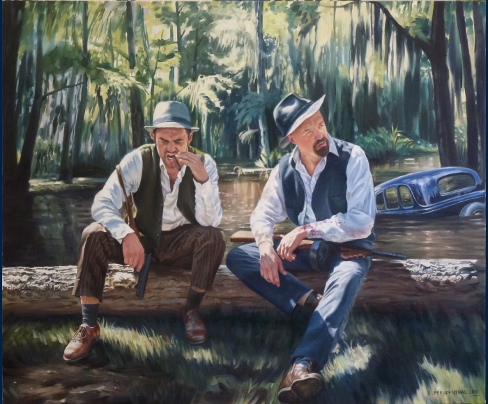 Gangsters Bayou peinture