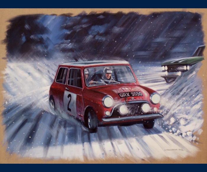 Austin Mini peinture