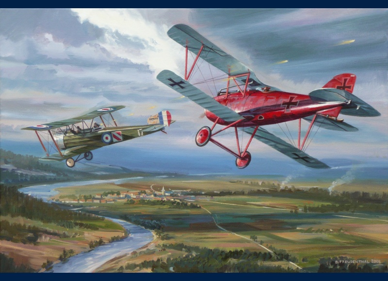 Albatros DIII Richthofen peinture