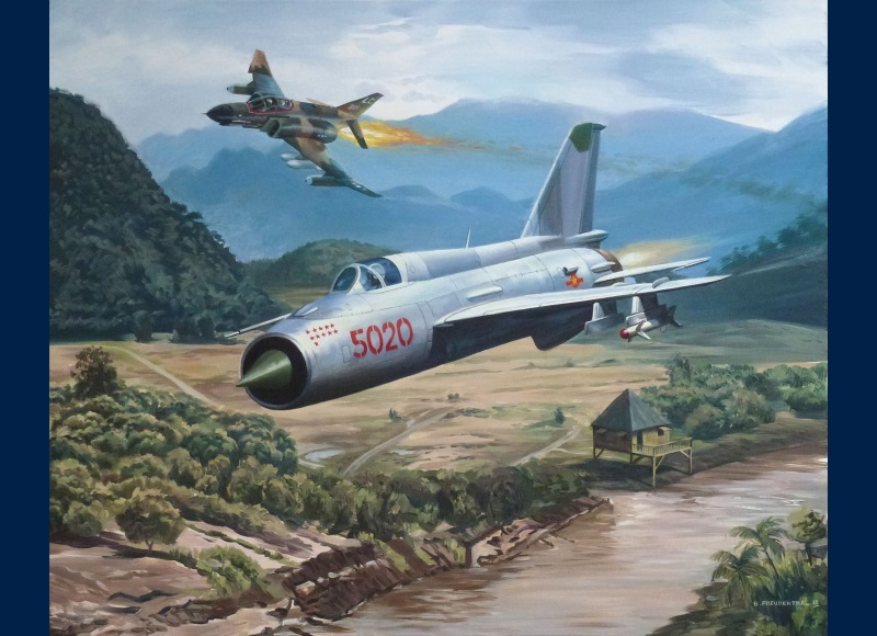 Mig 21 NGuyen Doc Soat peinture