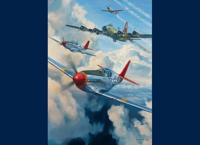 Tuskegee Airmen peinture