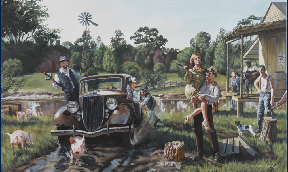 Barrow Gang peinture