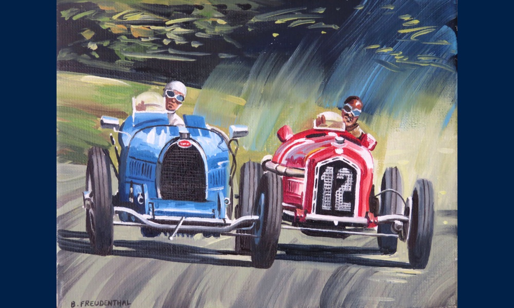 Bugatti versus Alfa