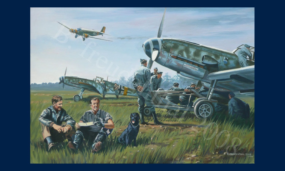 Messerchmitt 109F, Siefried Freytag - 1942