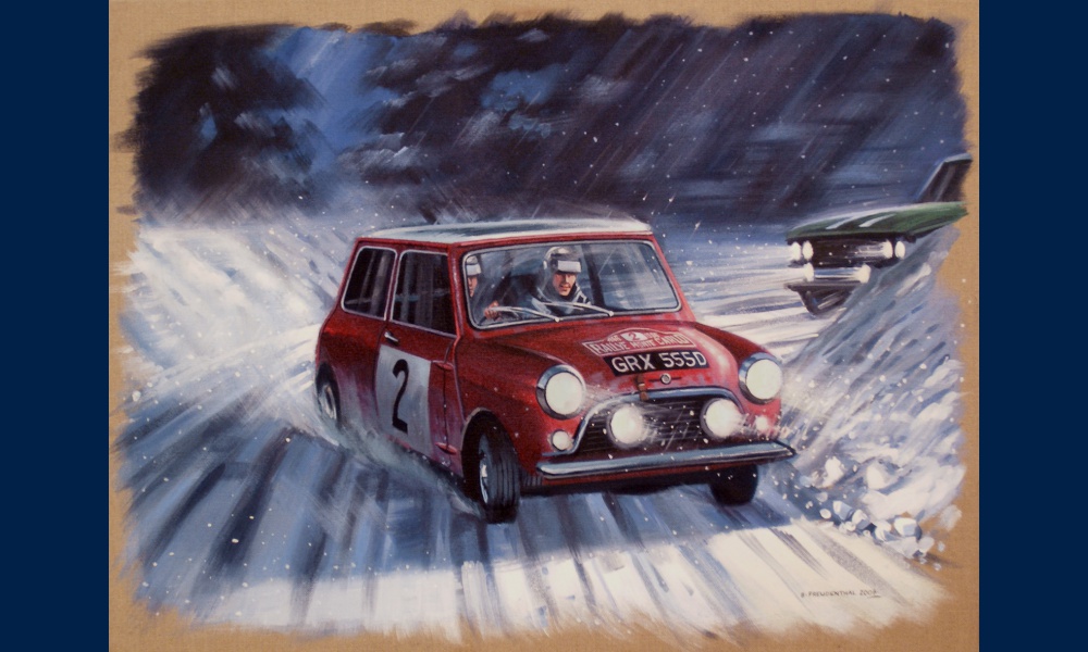 Austin Mini peinture