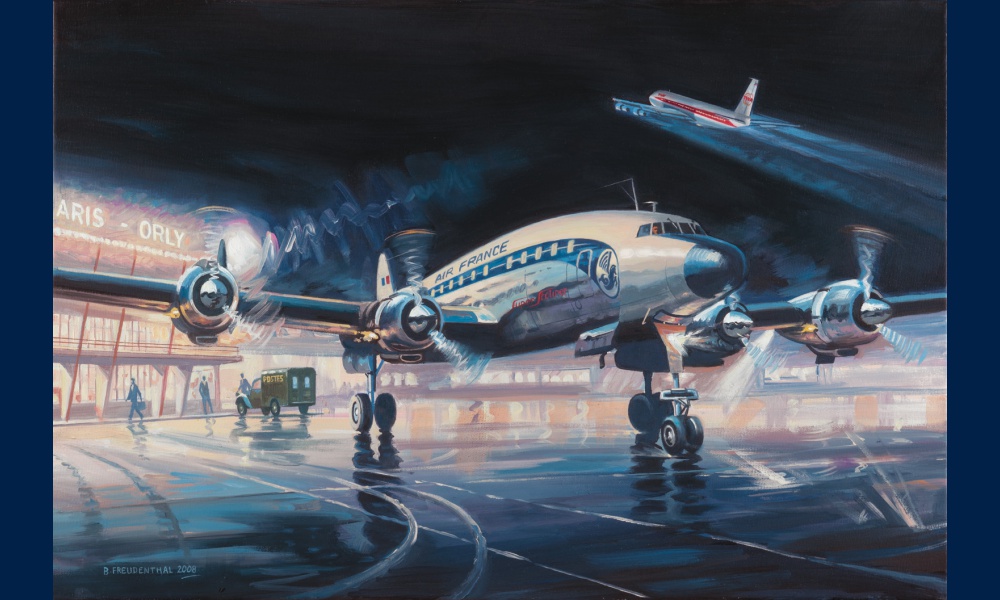 Starliner Air France Orly peinture
