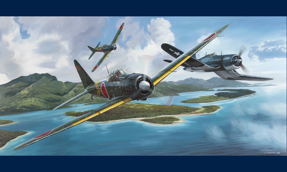 Zero vs Corsair peinture